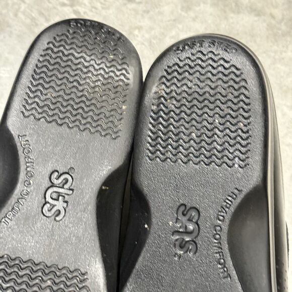 SAS Shoes Women 10M Black Clog Everyday Slide Comfort Tripad Walking - Picture 10 of 10